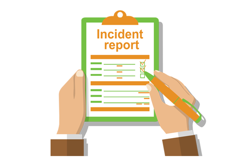 Incidents Report Illustration